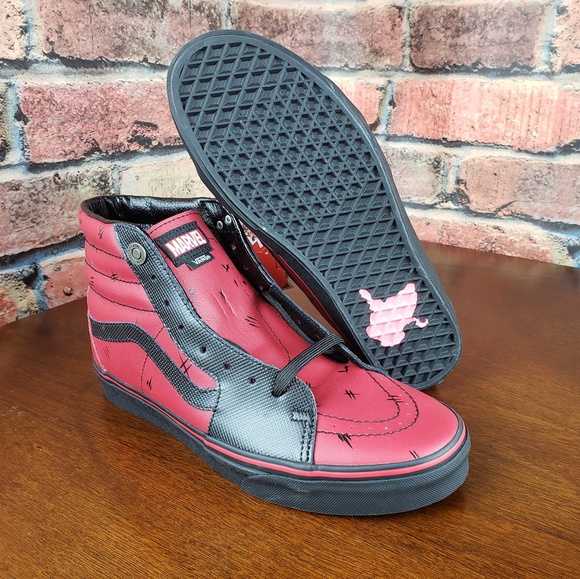 deadpool vans shoes
